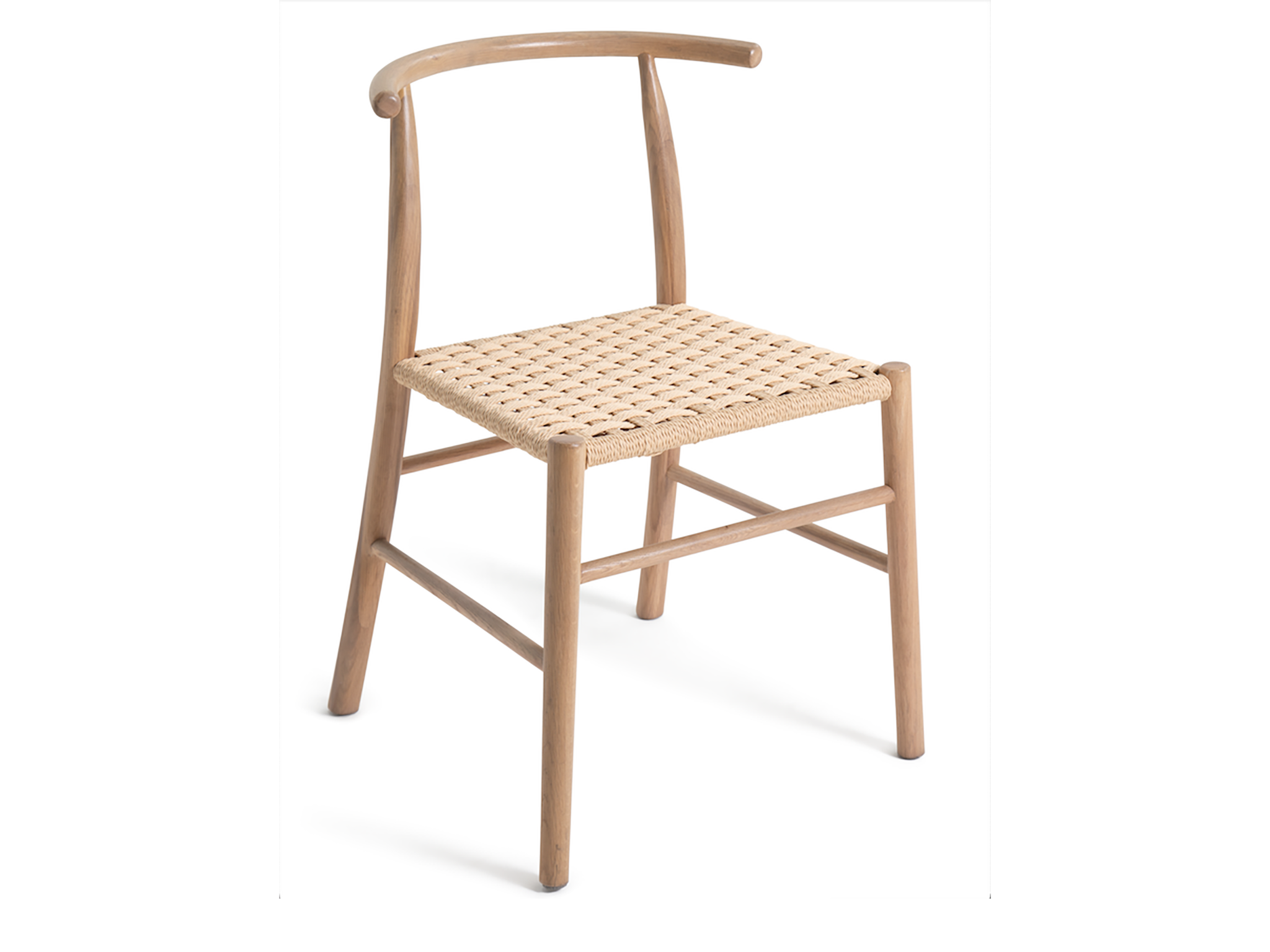 Habitat Scottie solid wood dining chair, oak